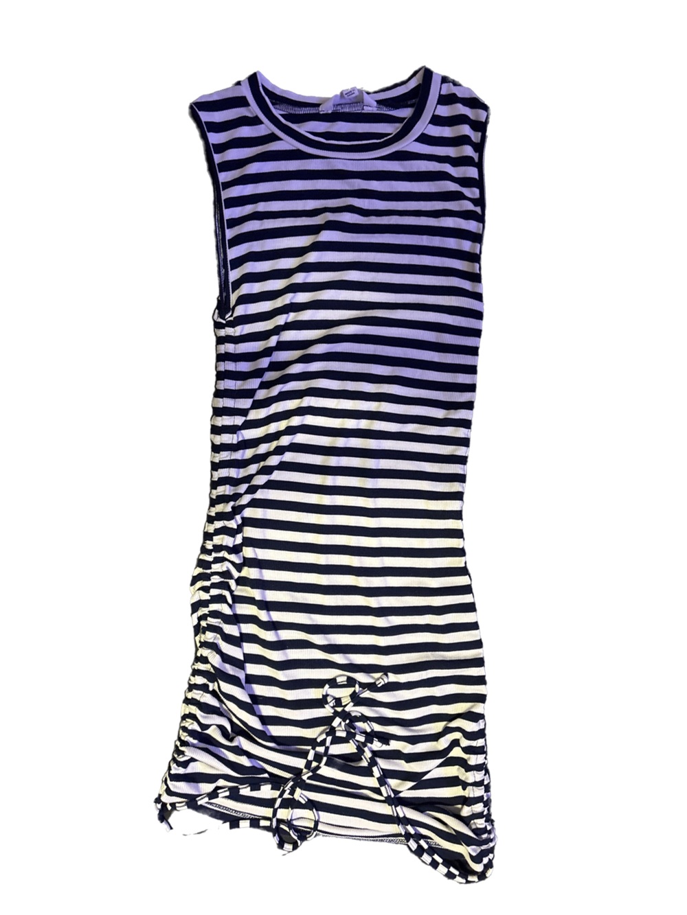 Steve Madden Navy & White Striped Dress